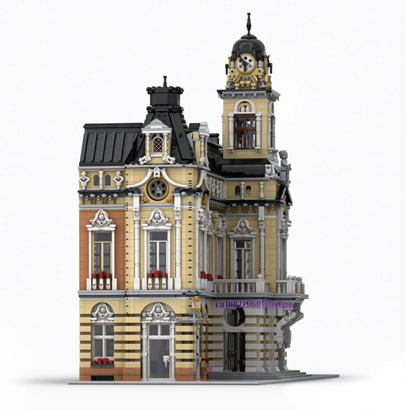 Nuevo 14705 Uds ciudad Venta caliente Street View Moc modelo de salón de ciudad Modular DIY ideas creativas juguete para niños regalo de Navidad bloques de construcción