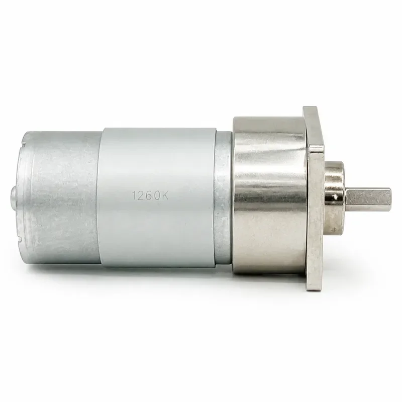 775 Geared Motor 12V 24V DC Micro Reducer 35W High Torque Speed Adjustable Slow RPM DIY Electric Gearbox for Robot Automation