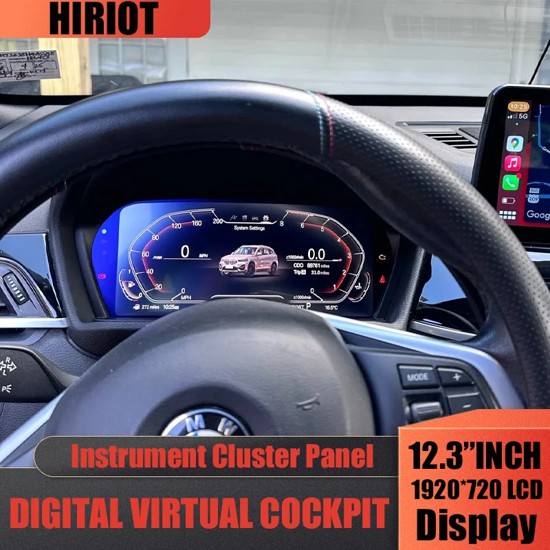 

Цифровой приборный датчик, спидометр для BMW 1, 2, серия F20 F21 F22 F23 X1 X2 F48 F39, панель приборной панели, тахометр кабины