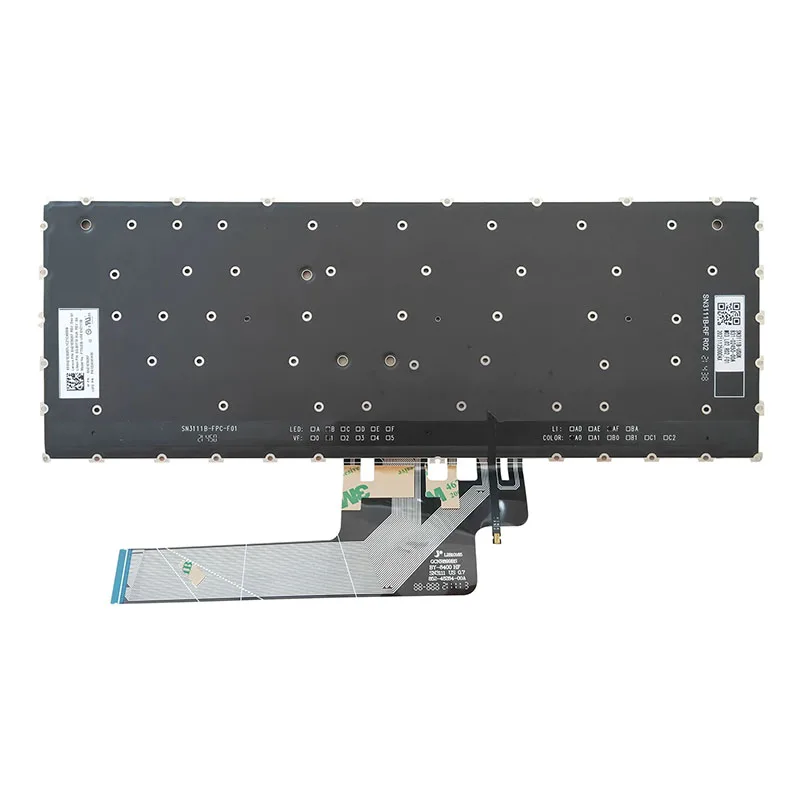 Gray Color US Layout Keyboard With Backlight Backlit For Lenovo ThinkBook 13x G2 IAP yoga air 13s carbon