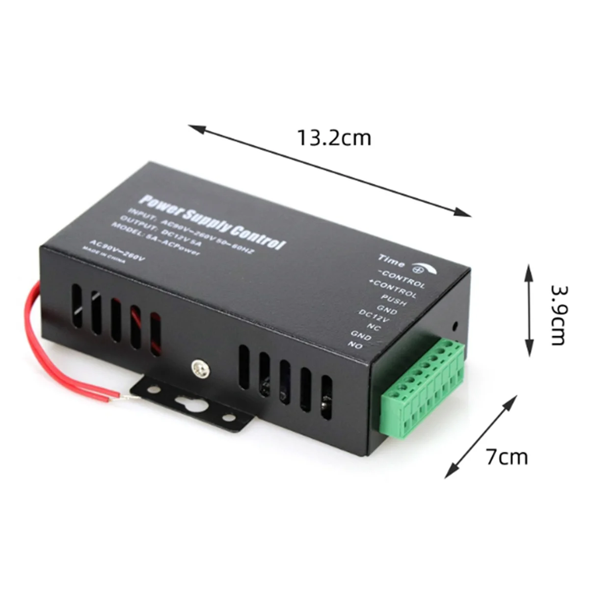 Nuevo Control de acceso fuente de alimentación transformador puerta sistema adaptador AC110-240V Covertor sistema máquina blanco DC12V 3A