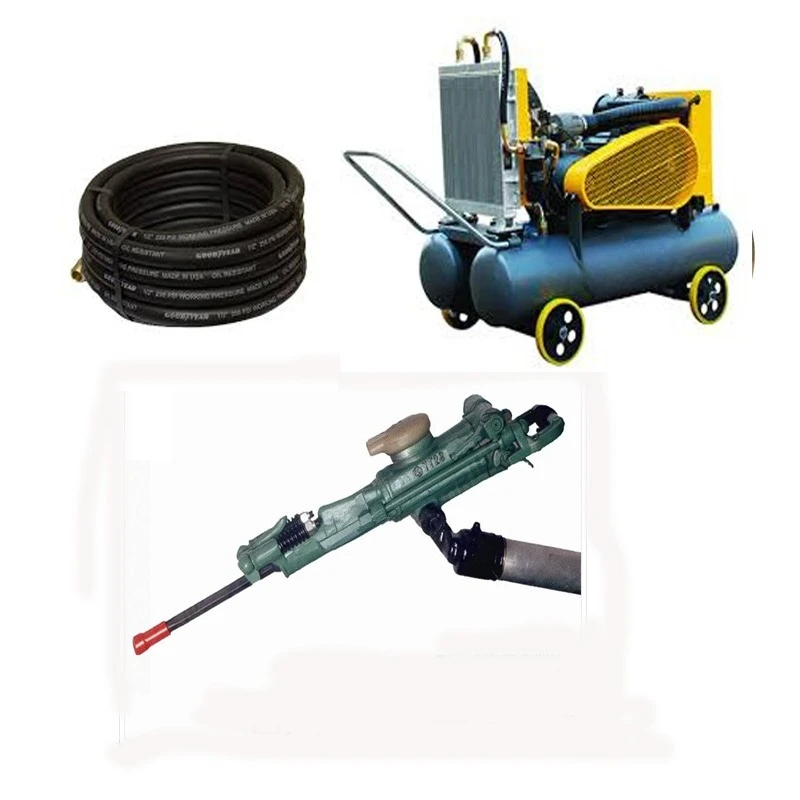Rock Mining Pneumatic Tools YT24 YT28 YO20 Y24 Y20 Best Price Rock Drills for CrushinPavement Heavy Duty Construction Equipment