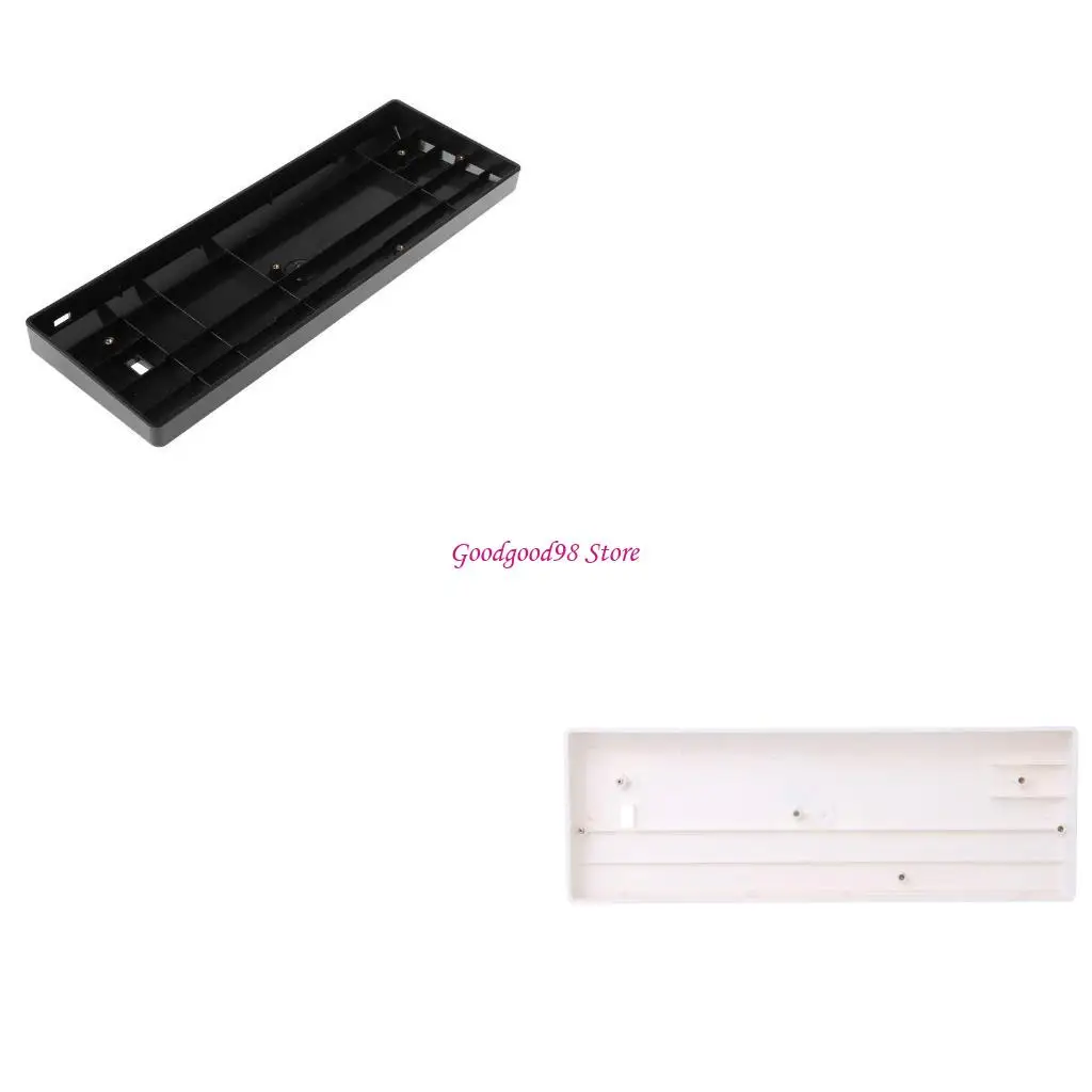 

Keyboard Base for Seat GH60 Compact Keyboard Base for Seat 60% Keyboard Poker2 Plastic Frame for Case Transparent W8EC