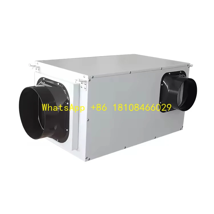 

Condition for Farm Hotel Villa Greenhouse UseCustomizable 60L/D High-Efficient Industrial Ceiling Mounted Dehumidifier 220V New