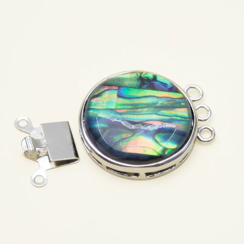 Semi-Precious Stone Jewelry Clasps 24x30mm - usage example