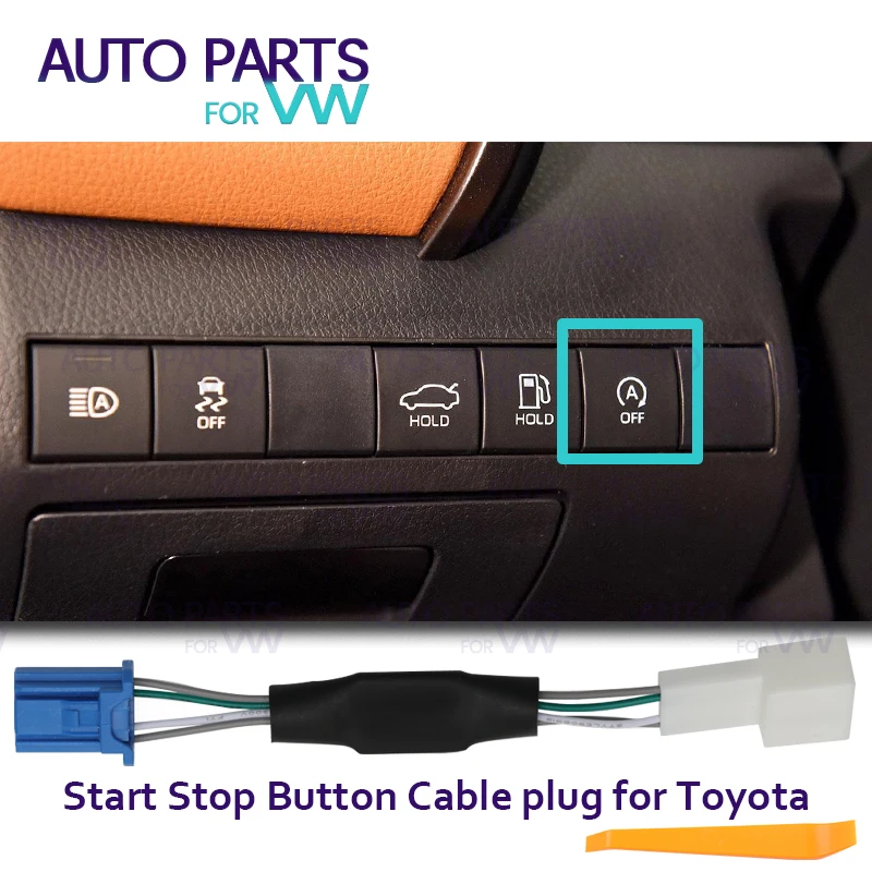 

Auto Stop Start Engine System Off Device Control Sensor Plug Stop Cancel Cable for Toyota Prado for Camry after 2018