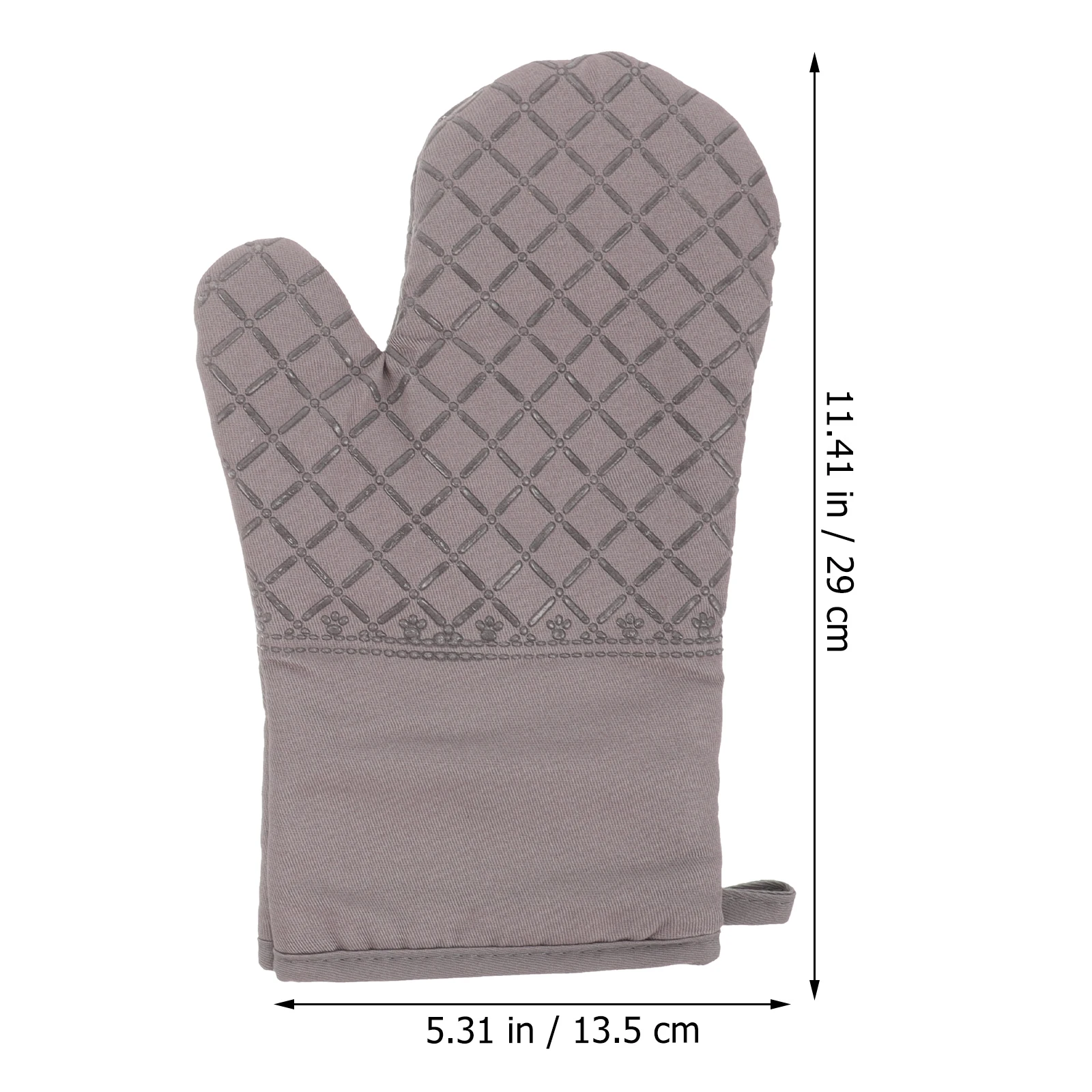 

Silicone Insulated Gloves Cushion Oven Mits and Pot Holders Kitchen Mitts Heat Resistant Silica Gel Work