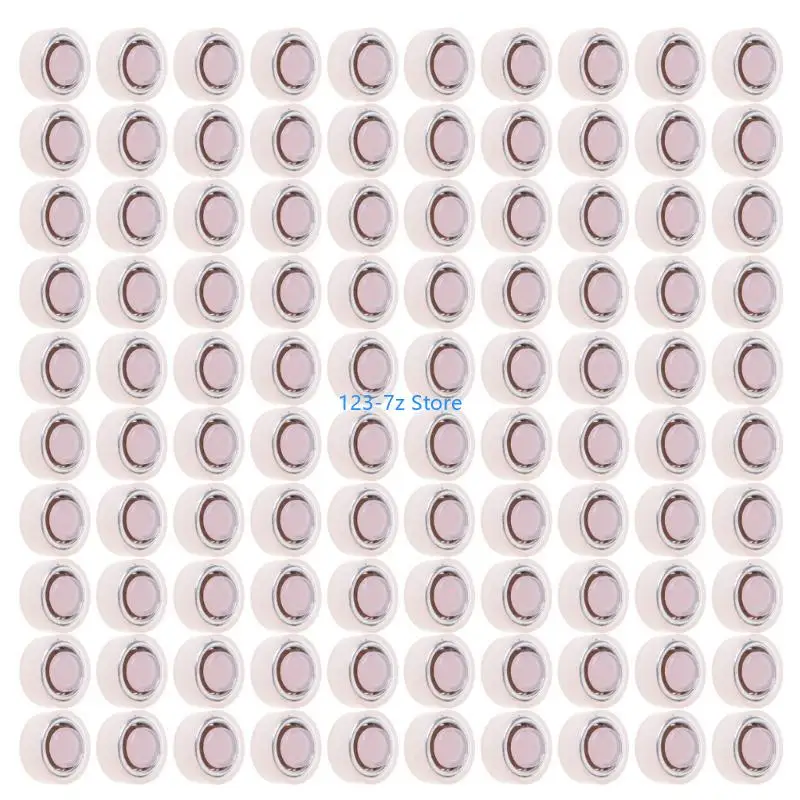 

A9BF 100Pcs Colorful Hairpins Bearings Stylish Women Hair Clip Accessories for Everyday Use Practical Jewelry Making Tool