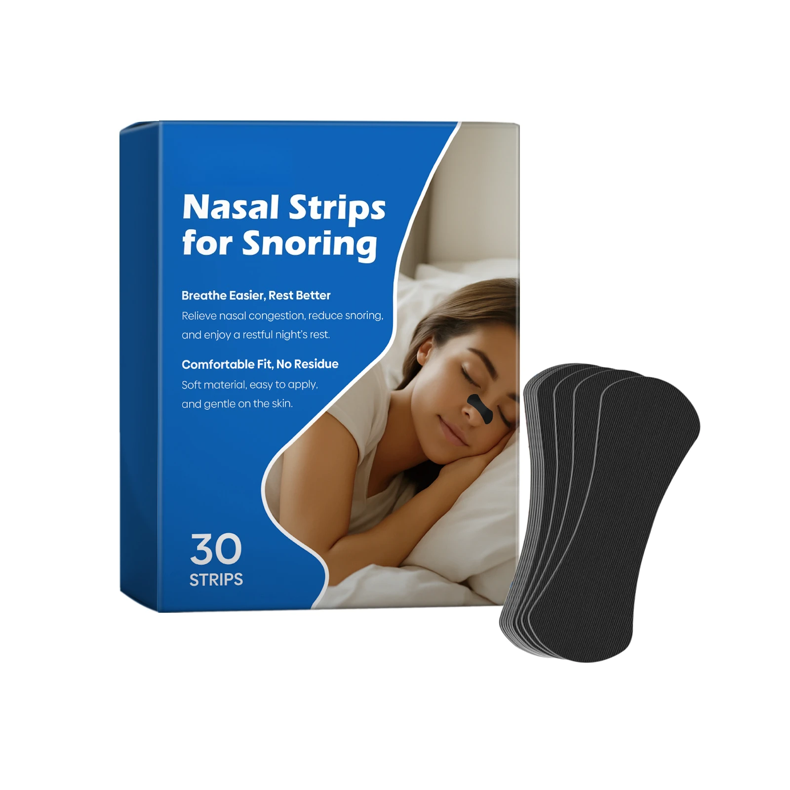 

Anti-snoring sleep nose sticker, relieve nasal discomfort, care for comfortable sleep at night, anti-snoring sticker