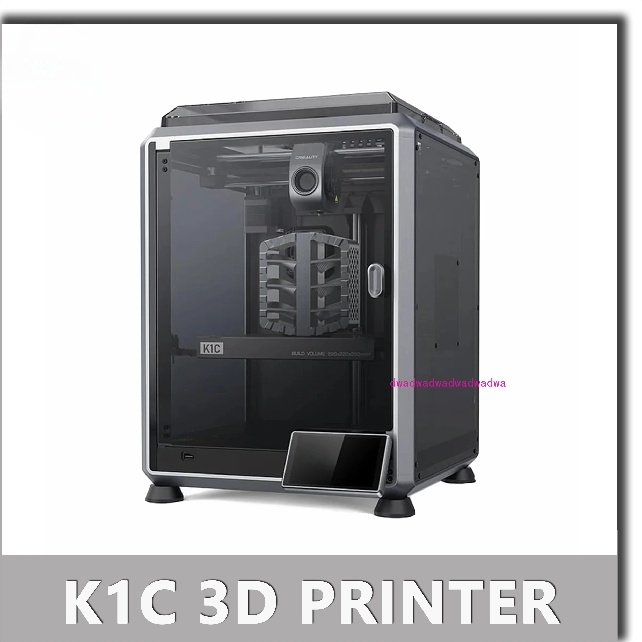 Creality k1c 3d drucker 600 mm/s fdm 3d drucker mit al kamera beobachtetem Ganzmetall-Hot-End-Kit Sprite Druck größe x x mm.