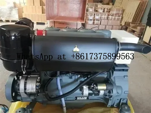 F4L912 Complete 4 Cylinder Air Cooled Engine Assembly 2400RPM for Industrial Generator Equipment