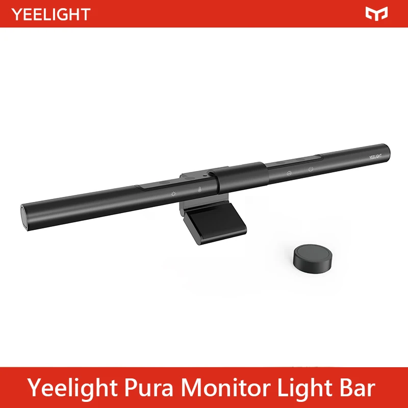

Yeelight Pura Monitor Light Bar LED Screen Hanging Light Eye Protection Smart Touch 45° Light Angle 3000-6500K Anti-Glare USB-C