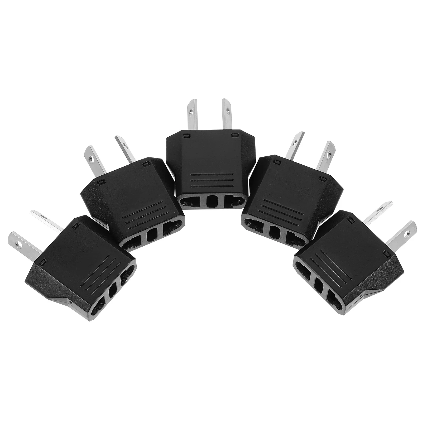 

5pcs American Plug To Australian Plug Converter Adapter Standard Power Conversion For Travel Home Hotel Plastic Electrical