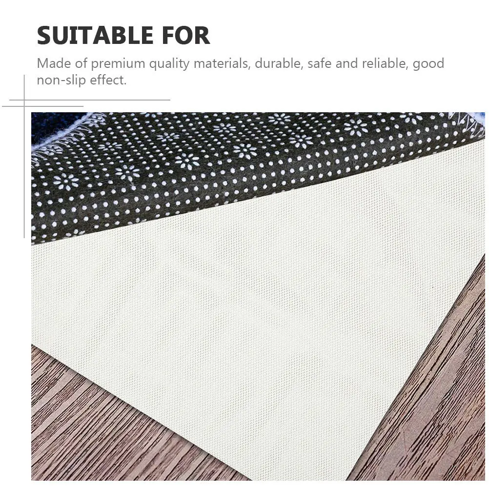 

1Pcs Practical Non-Slip Mat Home Anti-Slip Cushion Sofa Cover Fixing Pad Mesh Floor Home Non-Skid Pad Mesh Anti-Slip Cushions