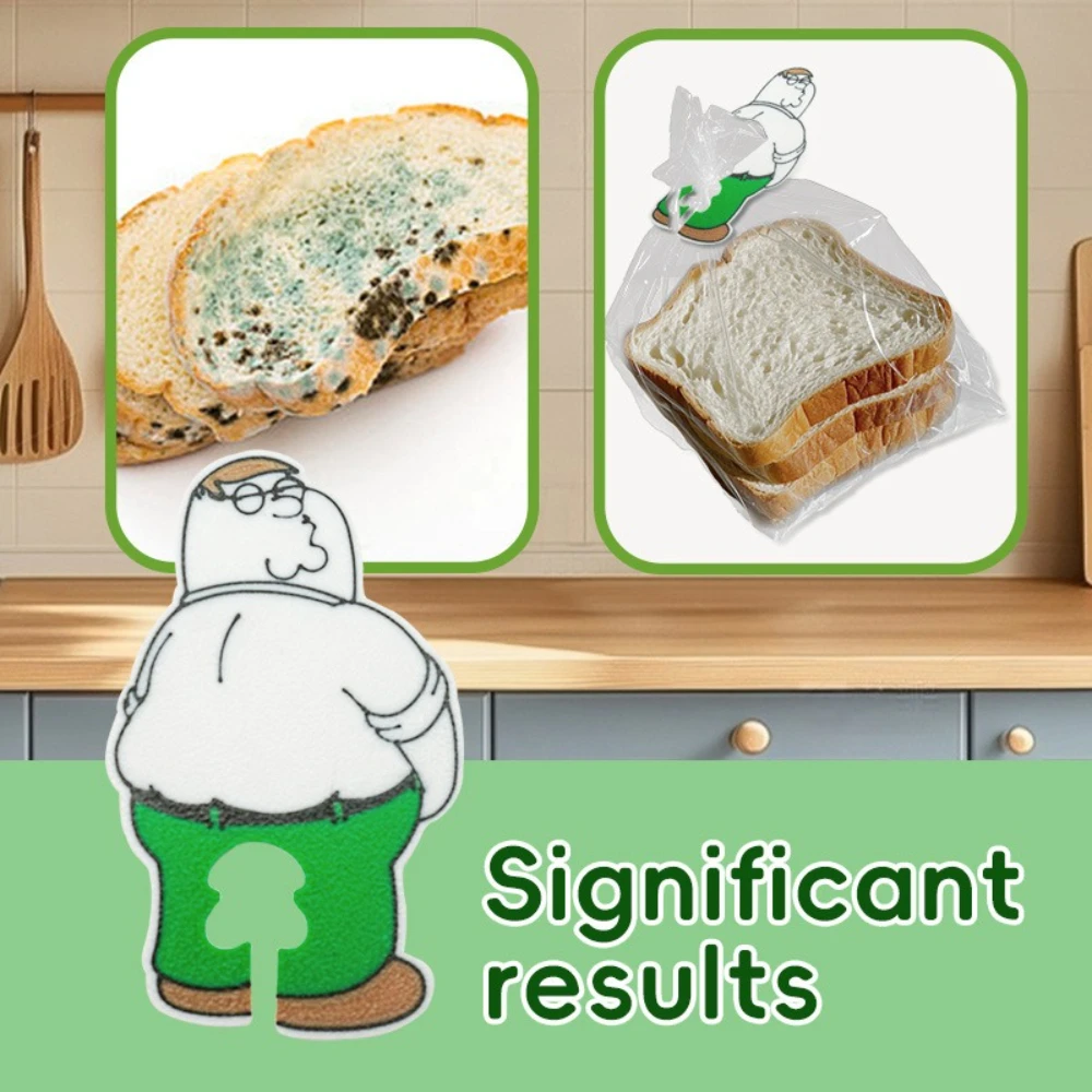 

Funny Bread Clip Bottom Bread Clip Funny Bag Sealing Buckle Sealing Clip for Sealing Bread Bags Kitchen Gadget Home Decor