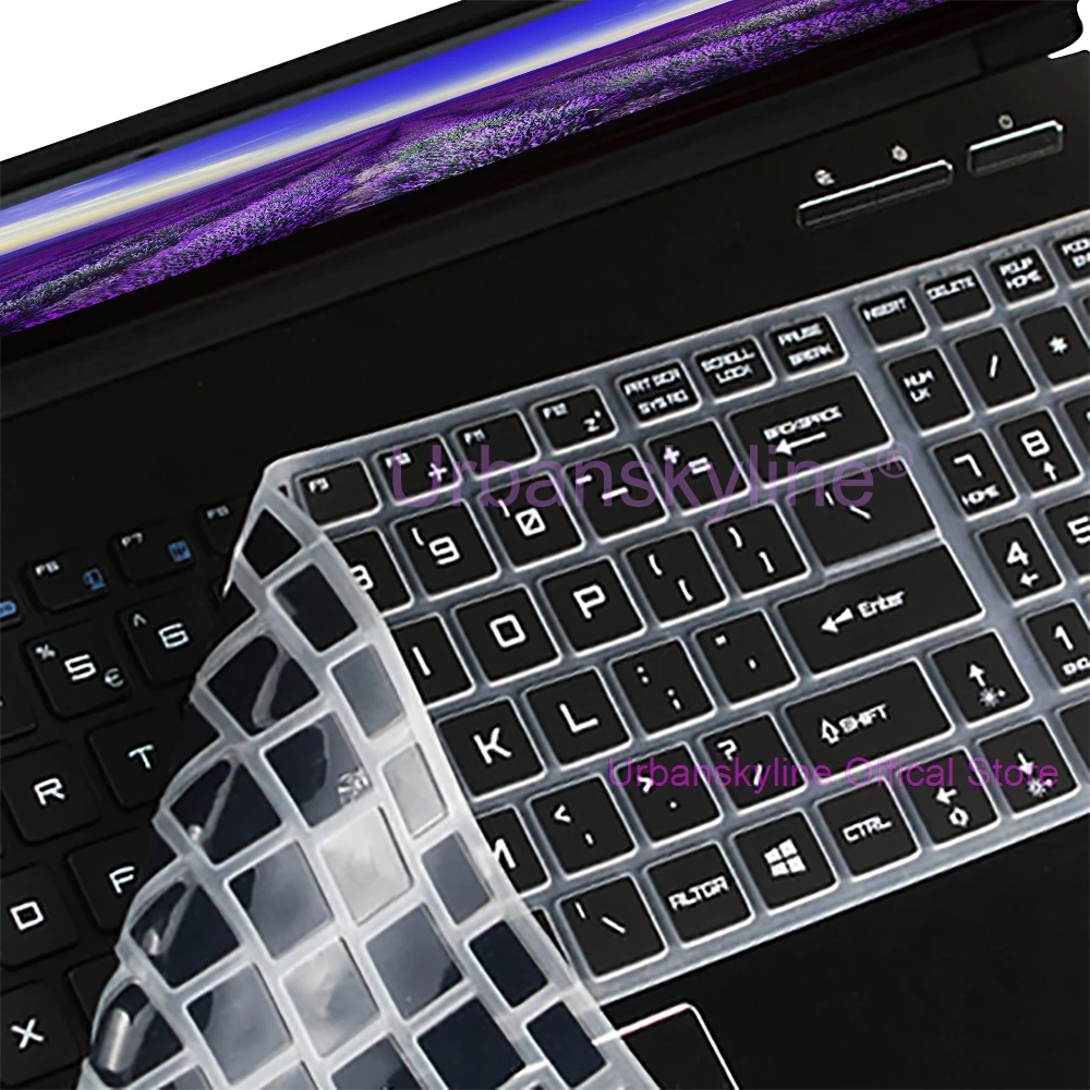 Keyboard Cover for MSI Vector 18 A18 HX 16 17 A9W AI A2XW A14 GP66 GP76 Silicone TPU Clear Protector Skin Case Accessories