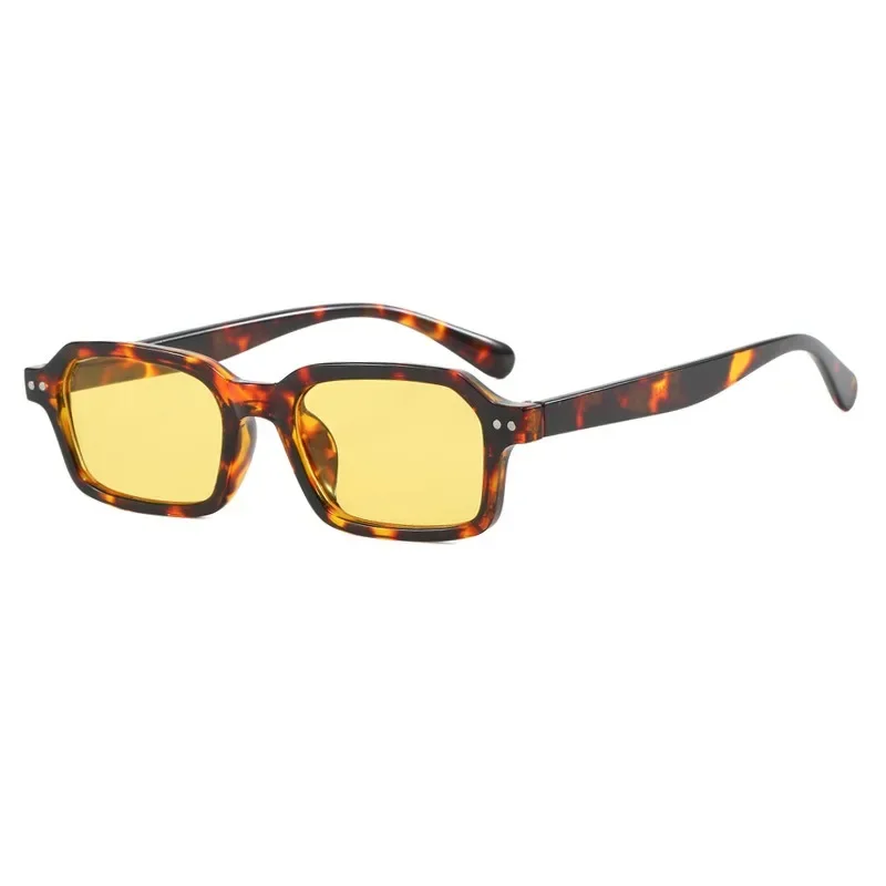 New Small Frame Square Sunglasses Women Fashion Rectangle Sun Glasses Brand Designer Vintage Eyeglasses Men UV400