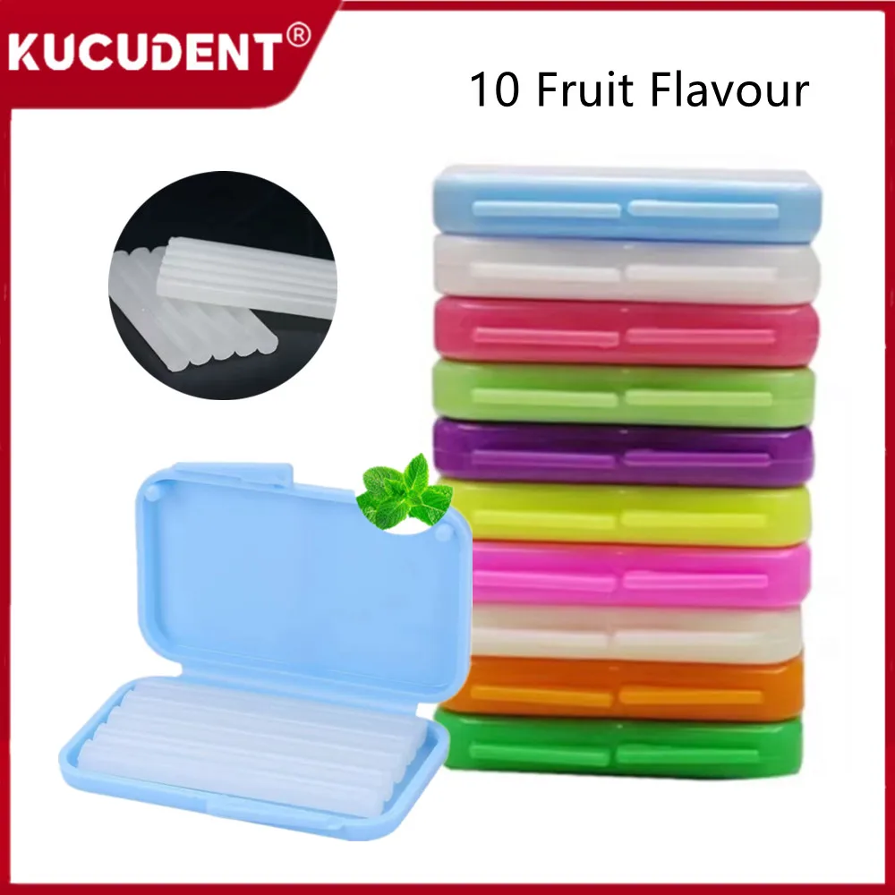 

10Box Dental Orthodontic Wax for Braces Oral Hygiene Teeth Whitening Relief Wax Sticks for Relieve Gum Irritation Fruit Flavour