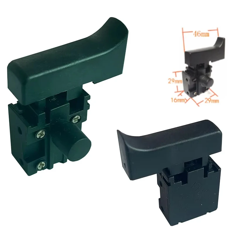Miniature Power Tool Switch Speed Control Trigger Button for Electric Hammer Impact Drill Polishing Cutting Machine Accessories