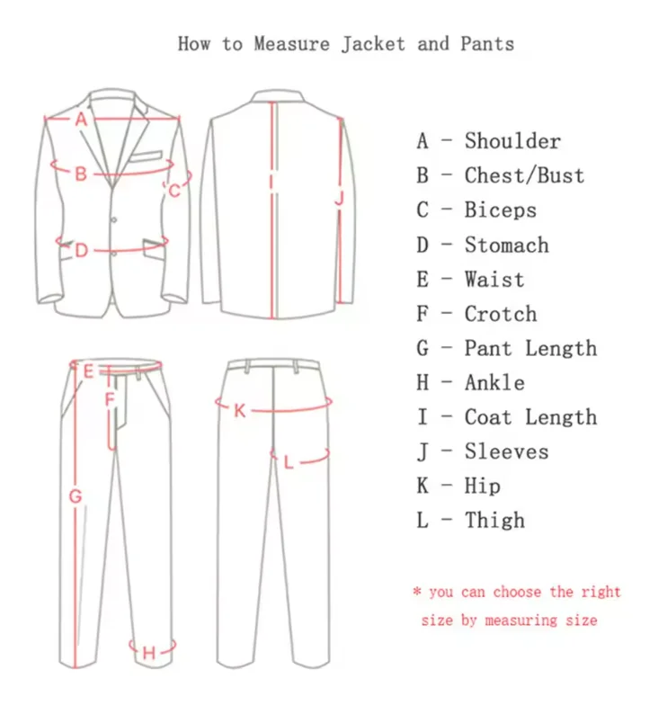 CustomizedCropped 2 Piece Suit for Men Solid Color Single Breasted Fashion Jacket And Pants Set Male Party Outfit