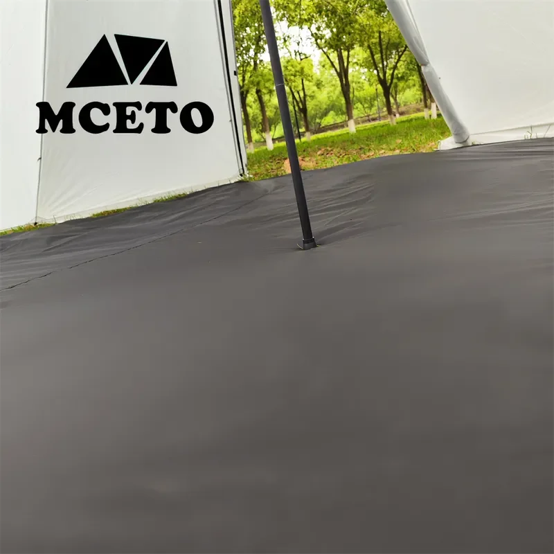 for Tingxue 500 Decagonal Angle Full Floor Cloth Beach Mat Waterproof Outdoor Oxford Picnic Mat Shelter