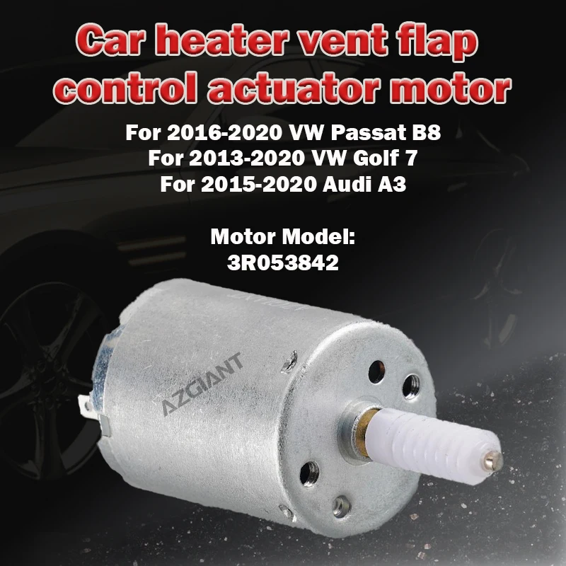 

3R053842 For VW Passat B8 Golf 7 Audi A3 Car heater vent flap control actuator motor high efficiency air accessories 5QD907511H