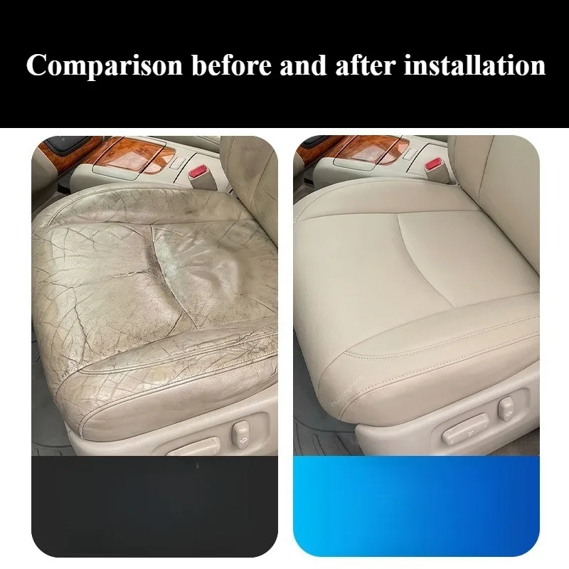 1PCS Custom Fit Microfiber PU Driver Bottom Seat Cover for 2004-2009 Lexus RX330 RX350 SUV Interior Replacement Cushion Parts - view 6