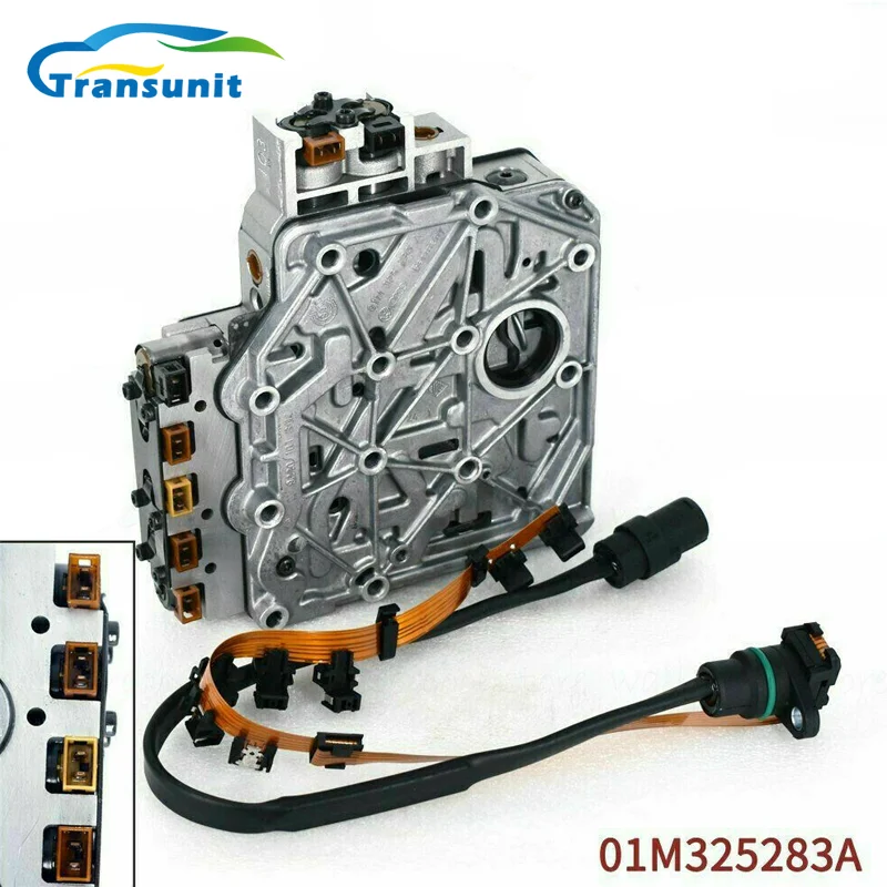 

01M 095 096 Automatic Transmission Valve Body G9 With Internal Wiring Harness Suit For VW Jetta Golf 99-05 01M325039F 01M325283A