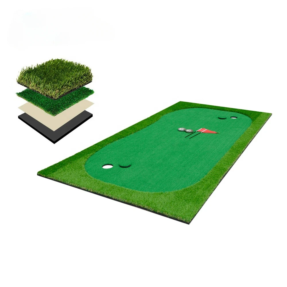 

Golf Turf Putting Mat Large Practice Golf Green Mat Indoor Outdoor Backyard Use