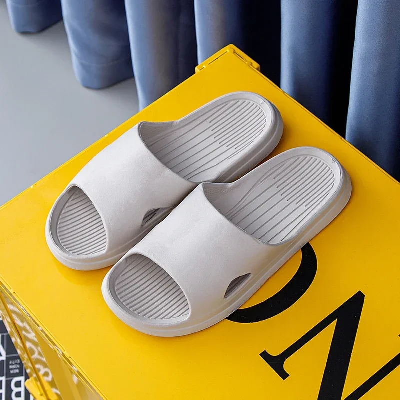 

Home slippers summer indoor anti slip household lightweight couple bathroom shower soft soled Men's sandals and slippers