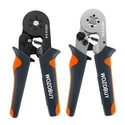 Ferrule Crimping Tool Kit AWG23-7 Self-adjustable Ratchet Wire Single Crimping Tool Kit Plier Tool Set Wire Crimp Wire Terminal