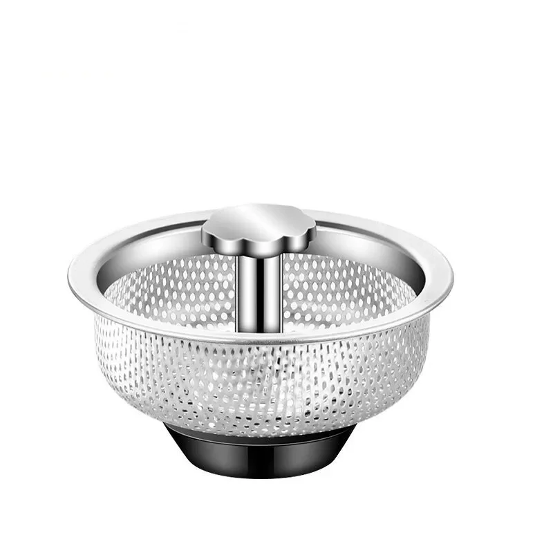 Kitchen Water Sink Filter Stainless Steel Mesh Trap Strainer Shower Hair Catche Stopper Floor Drain Cover Bathroom Accessories