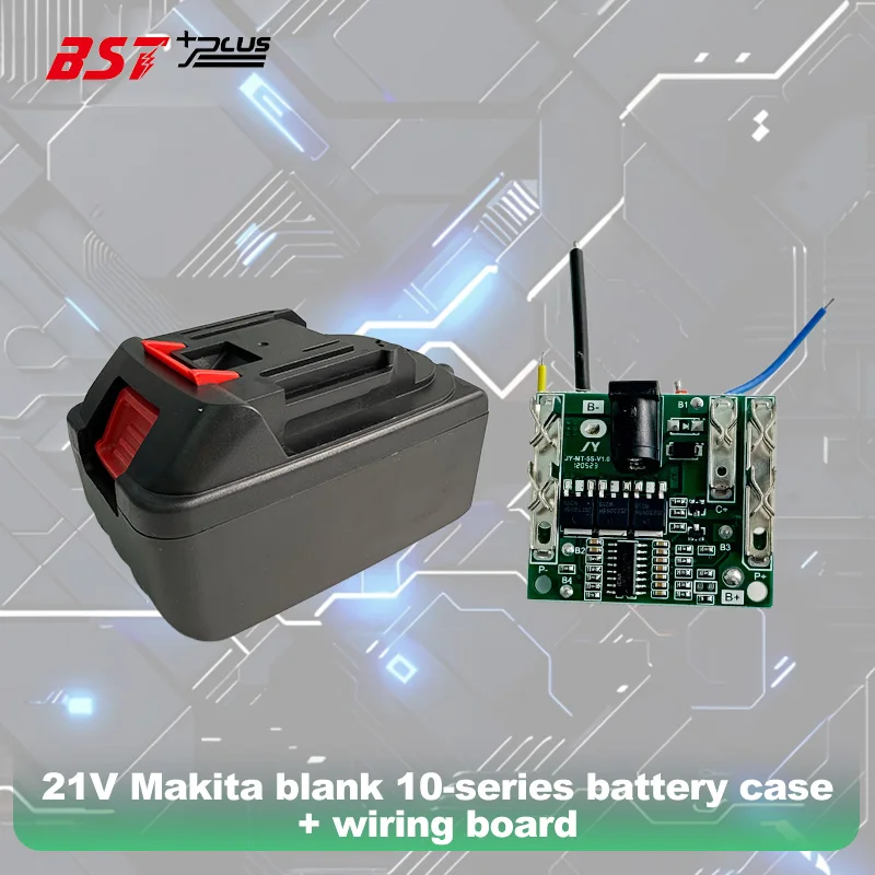 21V DC Power TOOL บอร์ดป้องกันลิเธียมแบตเตอรี่โทรศัพท์มือแผงวงจร BMS + ขายึดบ้าน