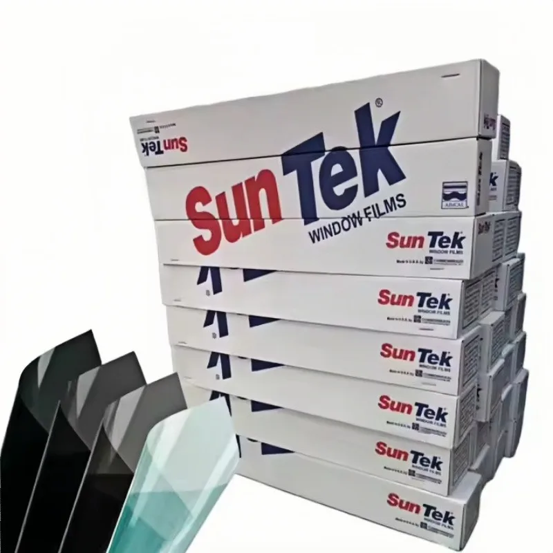 

Серия Suntek S05 Теплоизоляция VLT5-70% оконное стекло Тонированная пленка на солнечной энергии Ультрафиолетовая защита от солнца Тонирующая пленка для окон автомобиля
