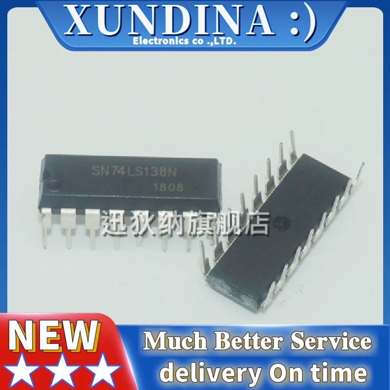 10PCS/LOT SN74LS138N 74LS138  DIP16 new and original IC