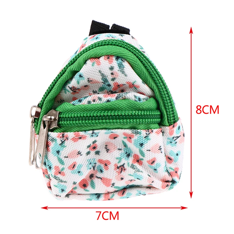 Mini Sac à Dos Miniature Mignon pour Enfant, Cartable de Courses, Décor de Maison, Accessoires de Poupées, Cadeaux, 1/6 BJD