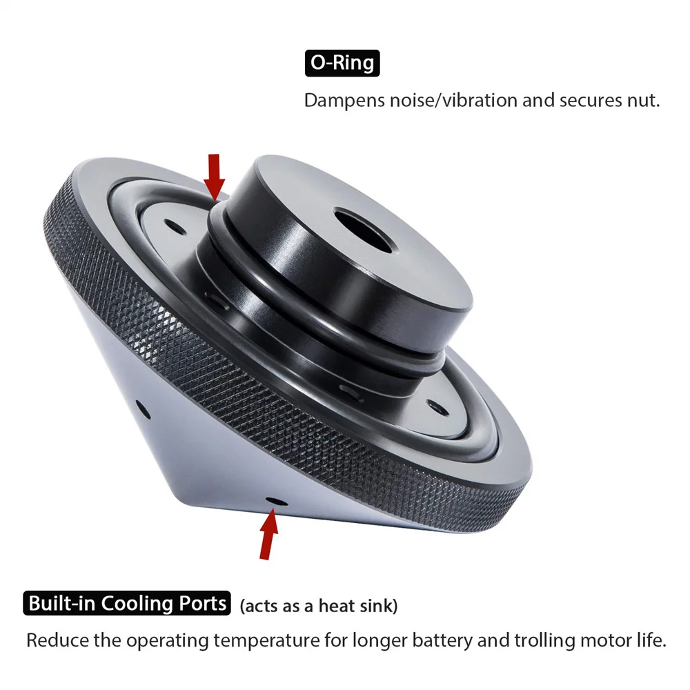 Eliminator troll ing motor prop mutter # GFEL-MK-BK-DP,GFEL-MKS-BK-DP für minnkota 35-70lb, für minnkota 80, 101,112 für T-H marine – Detail 14