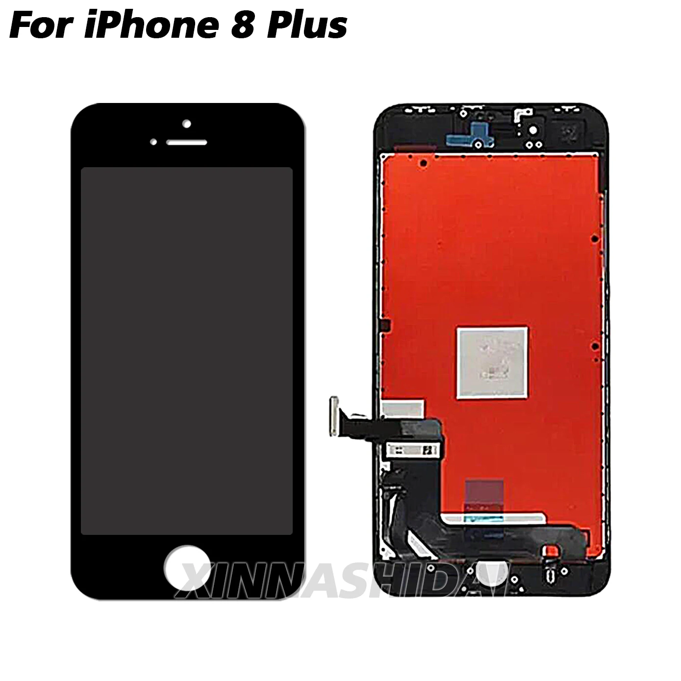 LCD touch screen para iphone 8 plus, aaa +, substituição, digitalizador