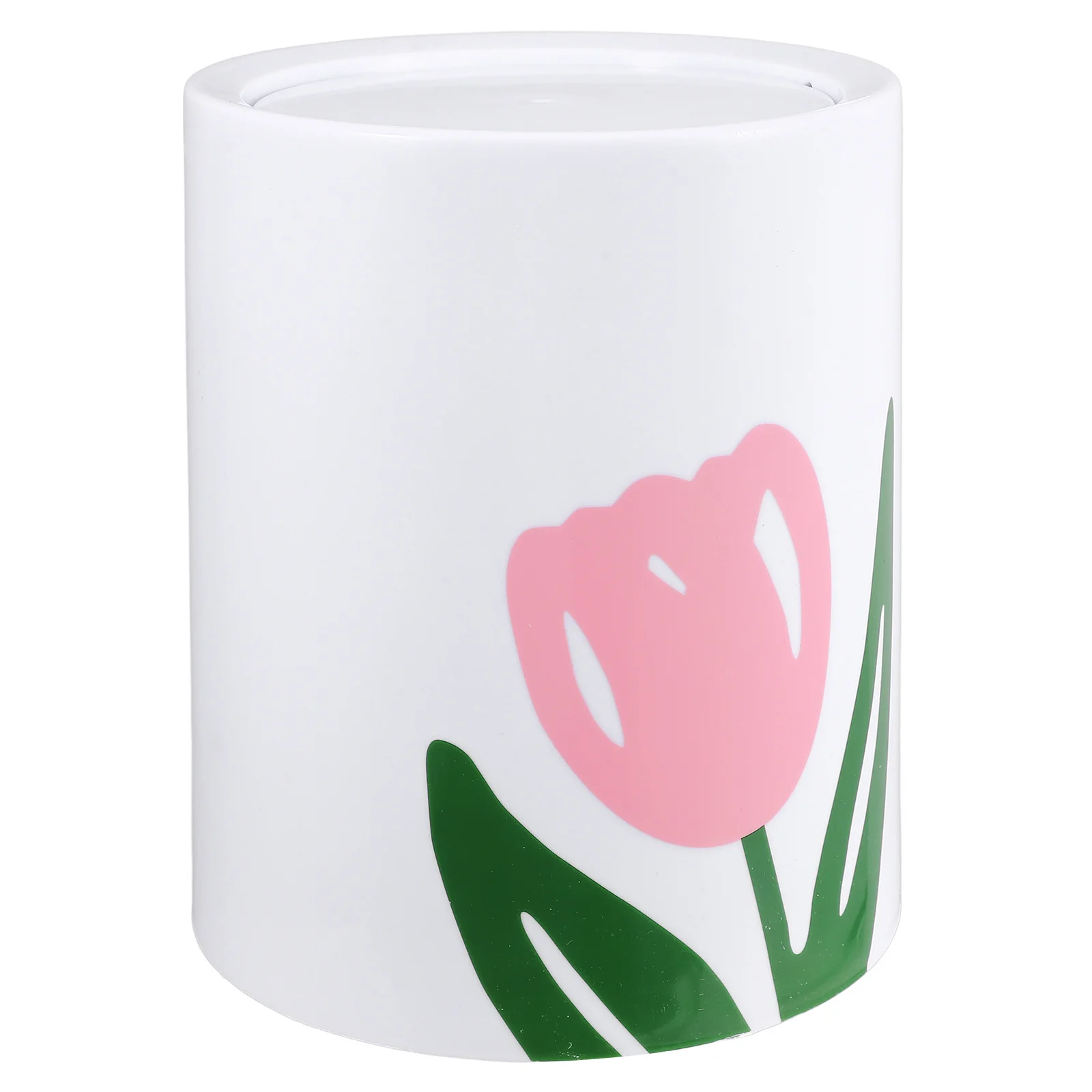 

1pc 8L Large Trash Can Kitchen Garbage Bin Household Bathroom Bedroom Dorm Bathroom Garbage Can Decorative Waste Container
