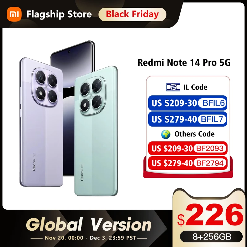 yZ[zXiaomi Redmi Note 14 Pro 5G O[o gѓdb MediaTek Dimensity 7300-Ultra 200MP AIJ 6.67C` AMOLEDfBXvC IP68