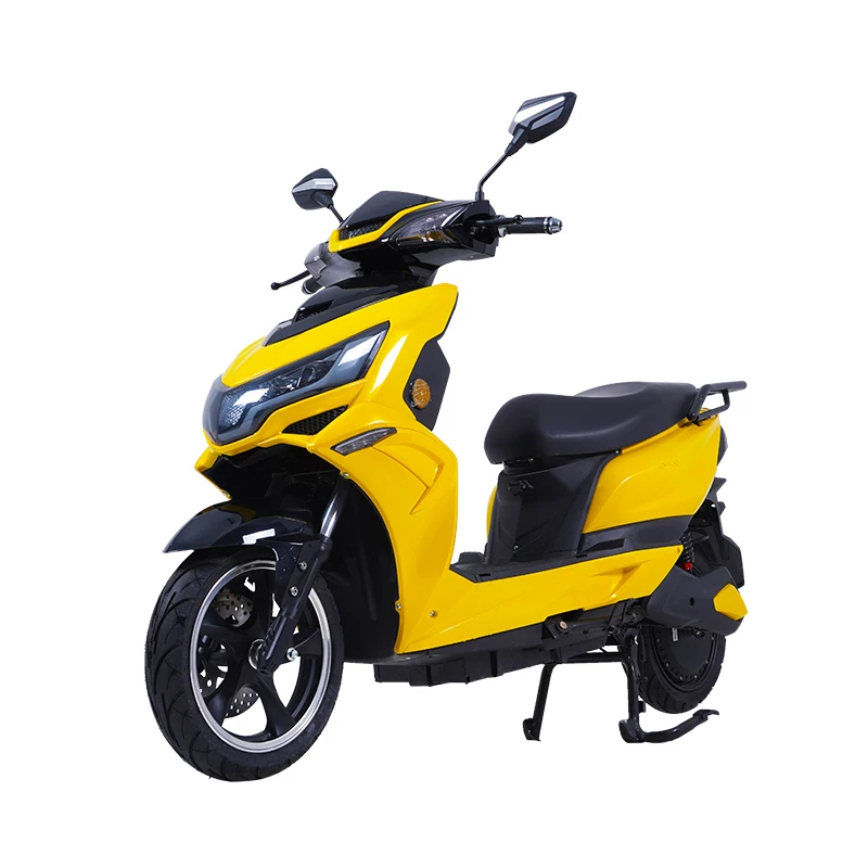 

cheaper electric motorbike motorcycle 72V 20ah 1000W ckd with pedals disc brake