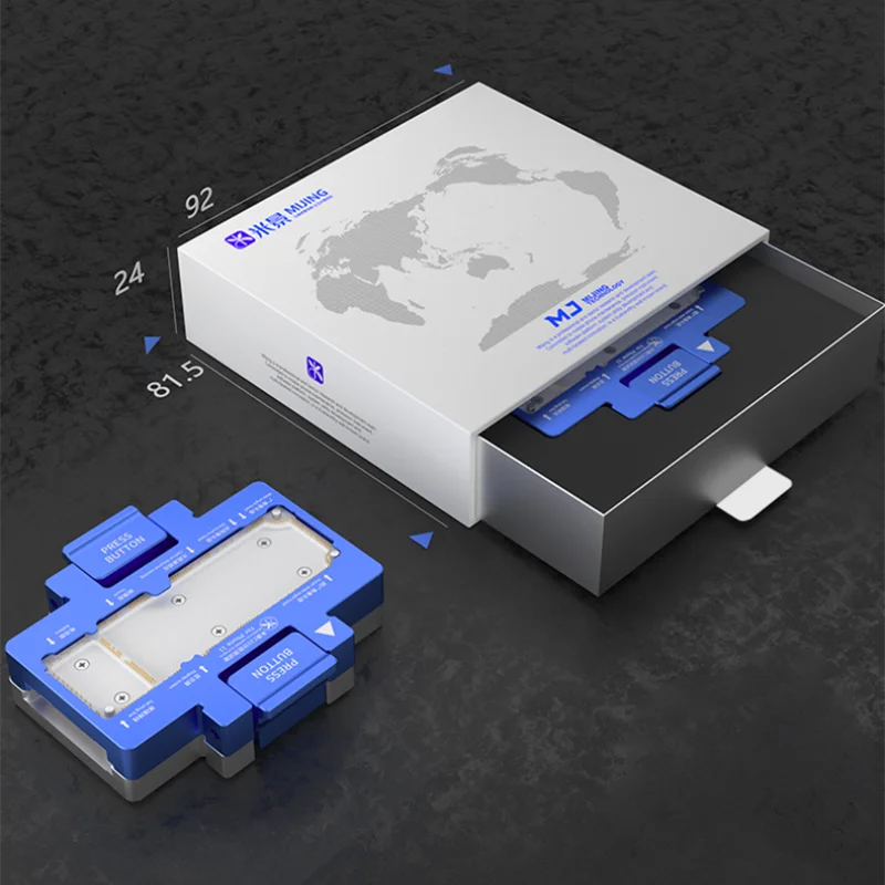 MIJING C15 Motherboard Function Test Fixture for Phone 11 Double-layer Mobile Phone Main Board Double-layer Test Rack
