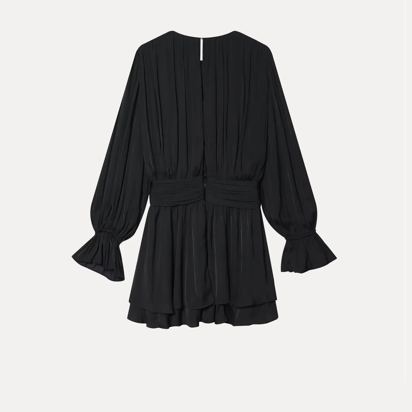 เสื้อผู้หญิงทรงตรงรัดเอว สไตล์เรียบง่าย สำหรับเดินทางไปทำงาน  คอลเลคชั่นใหม่ ฤดูใบไม้ร่วง 2025 รุ่น Z แขนยาว ทรงเข้ารูป