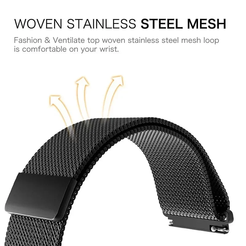 Milanese Loop Band For Huawei Watch GT 4 41mm 46mm Metal Bracelet Stainless Steel Strap For Huawei GT4 46mm 41 Correa Watchband image 4