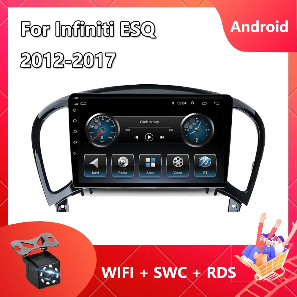 

2 din Car Radio For Infiniti ESQ 2012-2017 Android 11 Navigation GPS Car Multimedia Video Player Autoradio Carplay RDS DSP OBDII