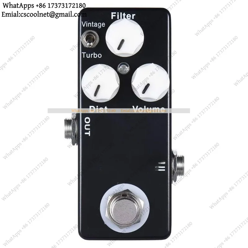 Black RAT Distortion Mini Guitar Effect Pedal