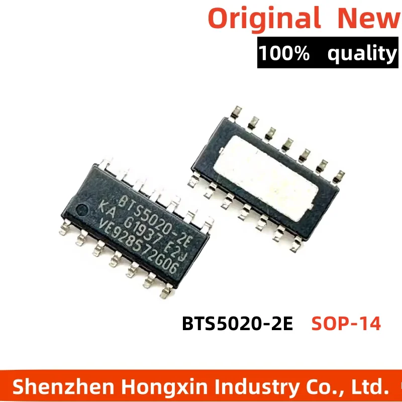 

5 pieces of BTS5020-2E BTS5020 SMT SOP-14 automotive steering drive chip IC