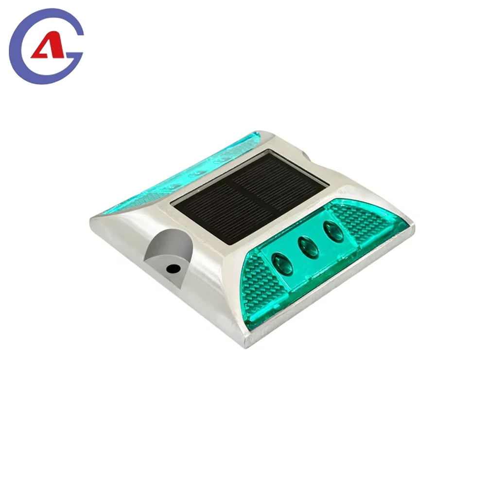 With Screws Road Safety Supplies IP68 Reflective Solar Studs Dock Lights Tacks Driveway Light Stud Reflector Roadway Security