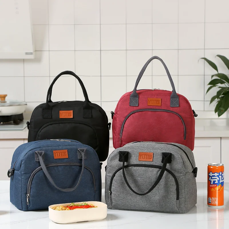 Bolsas de almuerzo Para niños Para mujeres, bolsa Bento, fiambrera de gran capacidad, bolsa de Picnic con aislamiento grueso, bolsas de mano, Loncheras Para Niños