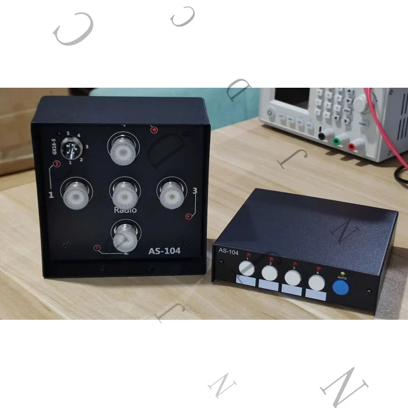 Automatic HF Shortwave 1X4 Antenna Controller Switcher YAESU Support Control AS104/AC104